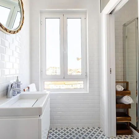 White & Blue Vintage In Graca Appartamento Lisbona