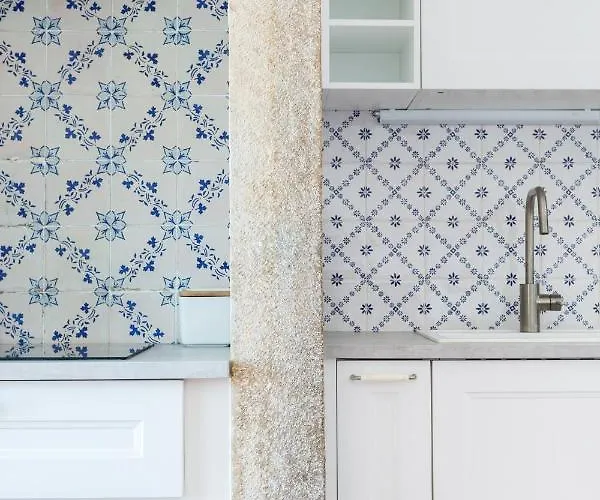 White&blue Vintage In Graça *