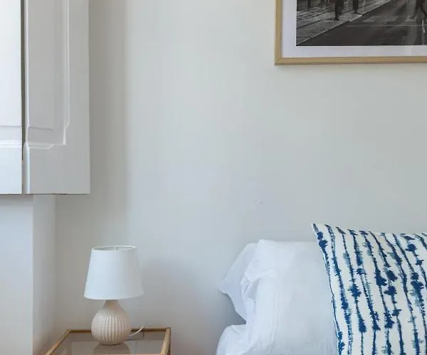 Appartement White & Blue Vintage In Graca Lissabon