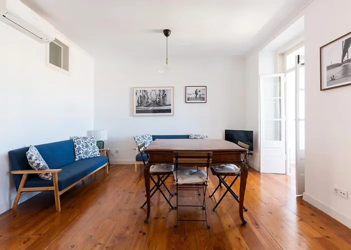 Apartamento White&blue Vintage In Graça *