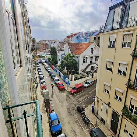 Apartment White & Blue Vintage In Graca *